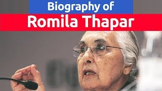 Biography of Romila Thapar Indian historian and Professor Emerita PadmaBhushan KlugePrize [upl. by Gnoix]