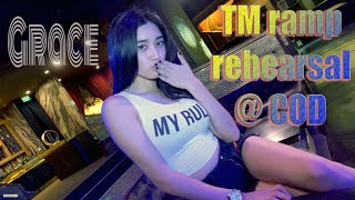 TM models ramp rehearsal  Chaos bar in City of Dreams [upl. by Amuwkuhc]