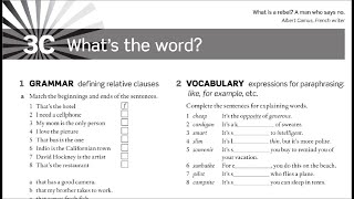 American English File 2  Unit 3c Workbook [upl. by Notanhoj245]