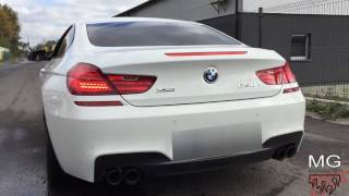 BMW 650i F13 w MGmotorsportpl exhaust [upl. by Araet]