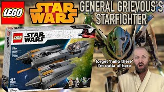 Lego Star Wars General Grievouss Starfighter [upl. by Algar762]