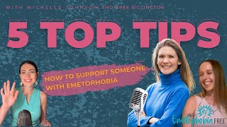 5 TOP TIPS  How to support someone with Emetophobia [upl. by Gamali]