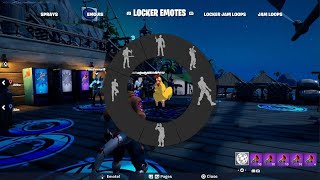 Fortnite Party Royale Moment 4  Emote Battle Circle Against desiboi315 and More [upl. by Aikmat74]