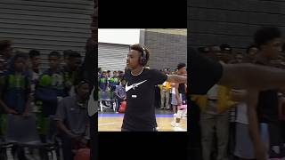 Bronny James shuts down trash talking moms 😳 nba basketball shorts trashtalk bronnyjames [upl. by Duwe]