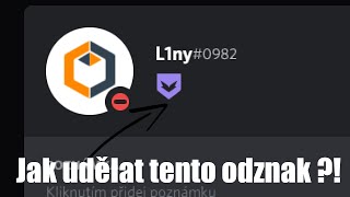 Jak si udělat HypeSquad Bravery Odznak  L1ny [upl. by Body894]