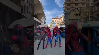 Proof that Africans fit everywhere shorts funny spiderman [upl. by Rehotsirk]