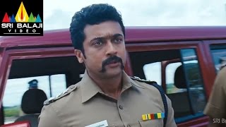 Singam Yamudu 2 Surya as Police Officer  Suriya Anushka Hansika  Sri Balaji Video [upl. by Hallock]