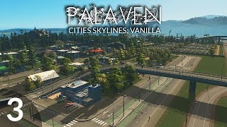 Suburban Trams  Palaven Cities Skylines Vanilla  Part 3 [upl. by Arodoeht]