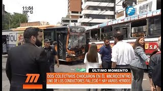 Chofer de bus y una niña de 2 años fallecen en grave accidente [upl. by Trumann895]