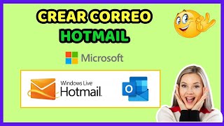 Cómo CREAR un CORREO ELECTRÒNICO de HOTMAIL o OUTLOOK 2024 [upl. by Eerpud]