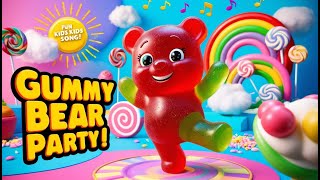 Gummy Bear Dance Party 🐻🎵 Bouncy Fun Kids Song in Candyland SuperSimpleSongsPinkfong [upl. by Nnaycart]