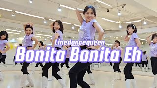 Bonita Bonita eh Line Dance l Improver l 보니타 보니타 예 라인댄스 l Linedancequeen Junghye Yoon [upl. by Sande]