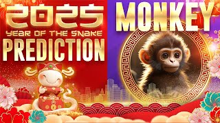 2025 Chinese Zodiac Monkey Horoscope Prediction 2025Prediction [upl. by Imak178]