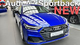 NEW 2023 Audi A7 Sportback 55 TFSIe  Visual REVIEW amp Features exterior interior [upl. by Lezirg]