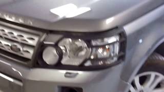 Quick way to fit front head light guards to Land Rover Freelander 2 LR2 headlamps [upl. by Laeria]