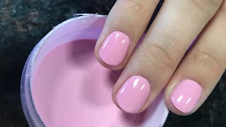 OPI dipping powder  mod about you  on natural nail [upl. by Duval]