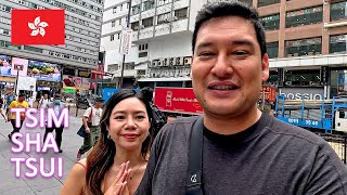 What To Do In Hong Kong  Tsim Sha Tsui Travel Vlog [upl. by Aierbma26]