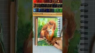 aquarelleart painting aquarelle watercolor акварель иллюстрация illustration cottagecore [upl. by Analise455]