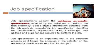 Job Analysis PPT [upl. by Kingston]