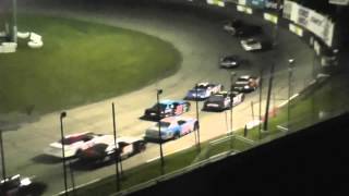 Racing at the Rockford Speedway with the Spotters Audio [upl. by Nonna626]