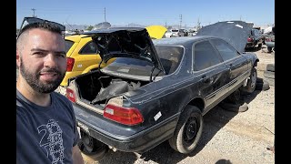 Salvage Yard Saturday  Featuring 1995 Legend SE Sedan [upl. by Nodnil]