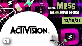 Activision Settles Discrimination Lawsuit  Game Mess Mornings 121823 [upl. by Ydnik]