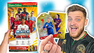 NEW FESTIVE EDITION MATCH ATTAX COUNTDOWN CALENDAR OPENING Messi Gold Edge Edition [upl. by Derby]