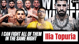 Ilia Topuria vs Top 5 Lightweights One Night One Epic Challenge 🥊🔥 [upl. by Atteirneh]