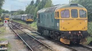 Wensleydale Railway 24th May 2024 featuring 33035 and WL4 [upl. by Starla]