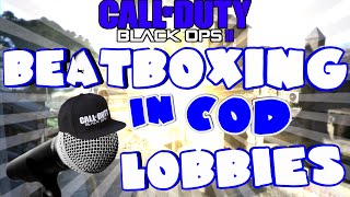 THIS IS AWESOME  Beatboxing in COD Lobbies Ep25 [upl. by Mathian]