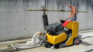 EDT Eurodima FS 600 Fugenschneider concrete cutter [upl. by Moises]