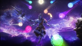 🌺🌷Karpur Gauram🌷🌺  Most Powerful Shiva Mantra Shiv 4k Full Screen Animated Status [upl. by Ynez]