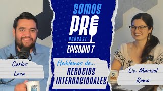 Episodio 7  Negocios Internacionales  Lic Marisol Romo [upl. by Nelyag]