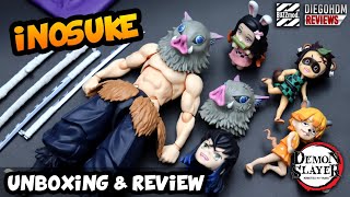 INOSUKE BUZZMOD Demon Slayer Unboxing e Review BR [upl. by Niki181]