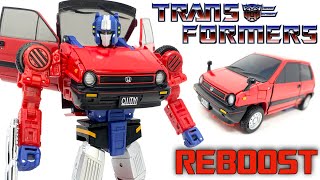 Transformers Masterpiece MP54 REBOOST Review [upl. by Asaret]