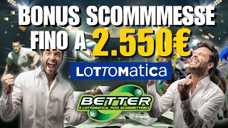 Come ottenere il BONUS di 500 euro su Lottomatica Recensione Sito [upl. by Allard894]