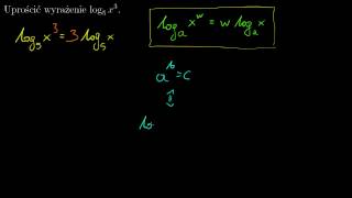 Logarytm potęgi [upl. by Breed236]