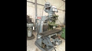 Vertical Milling  Kondia Powermill FV1 [upl. by Anallese]