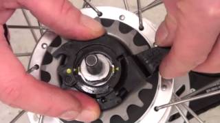 How to fit gear cassette to a Shimano Nexus 7 Nexus 8 Hub Dutch Bike [upl. by Afirahs]