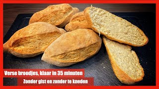 Broodjes in 35 minuten  KOKEN MET GUNTHER [upl. by Atkinson]