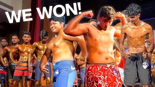 We took part in a BODYBUILDING COMPETITION  Clout Chasers [upl. by Teri]