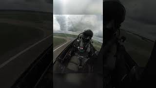 Unrestricted Climb in F16 Fighter Jet  0 to 15000 feet in seconds [upl. by Kimberly]