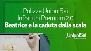 Polizza UnipolSai Infortuni Premium 20  Beatrice e la caduta dalla scala [upl. by Sennahoj]