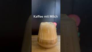 Kaffe mit Milch Coffee with milk calmdown coffee easy easycoffee kaffeetrinken [upl. by Enelrak59]