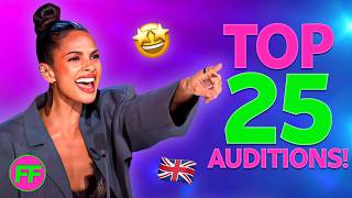 25 MOST VIEWED Britains Got Talent Auditions OF ALL TIME 🤯 [upl. by Dajma118]