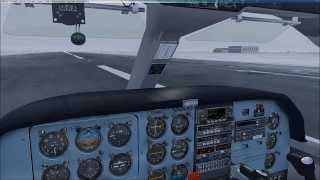 Low visibility approach into LRTR Timisoara Airport [upl. by Ellen945]