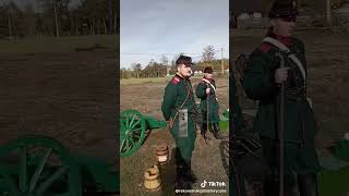 rekonstrukcja rekonstrukcjahistoryczna Poland mysolary reconstruction carska artillery war [upl. by Adaliah]