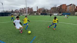 Paris FC  Ris Orangis  U11 80 Première mitemps 18 février 2023 Score final 101 [upl. by Mcafee]