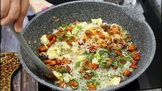 Spicy Chicken Fried Rice Street Food  Spicy Chicken Fried Rice Indian Style [upl. by Ylhsa]