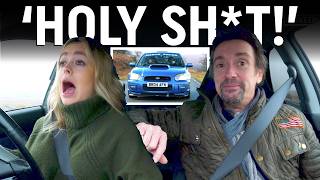 Izzy Hammond drives her dads 530bhp Grand Tour Subaru Impreza [upl. by Aerdnac]